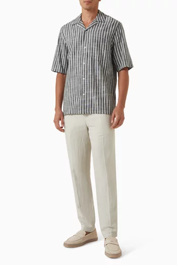 Saoscar AP Shirt in Cotton & Linen