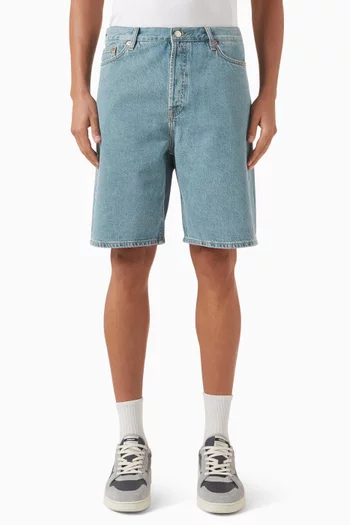 Saeddie Shorts in Denim