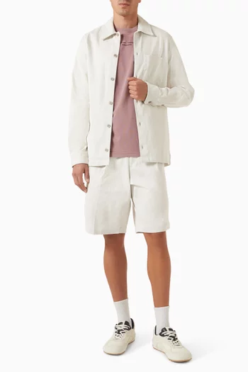 Sataka JJ Overshirt in Organic Cotton-blend