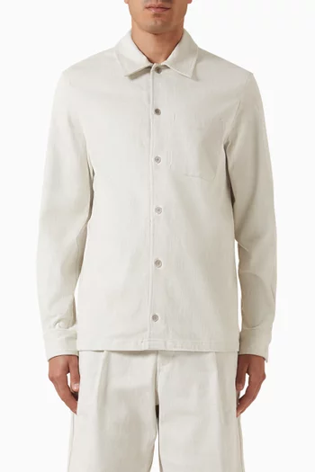 Sataka JJ Overshirt in Organic Cotton-blend