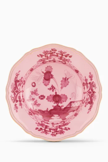Antico Doccia Soup Plate in Porcelain, 24cm