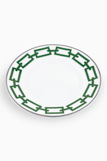 Flat Bread Plate in Porcelain, 16cm