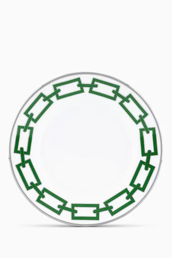 Flat Bread Plate in Porcelain, 16cm