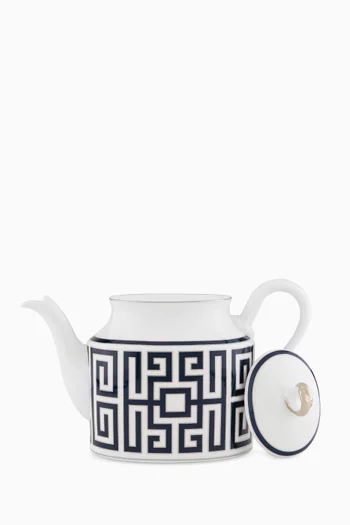 Labirinto Teapot in Porcelain, 900ml