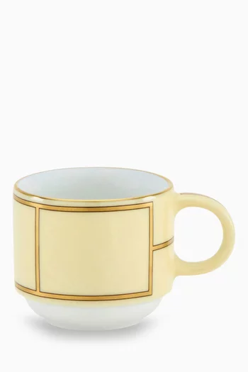 Colonna Coffee Cup in Porcelain