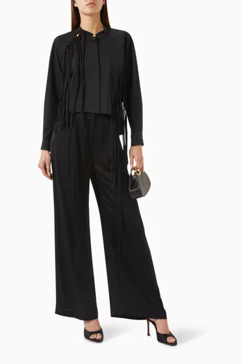Fringe Shirt in Cotton-blend