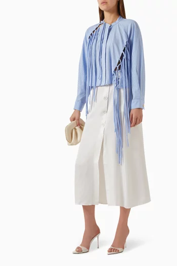 Fringe Shirt in Cotton-blend