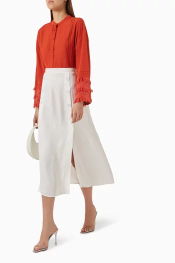 Loose-fit Shirt in Modal