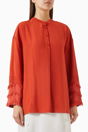 Loose-fit Shirt in Modal