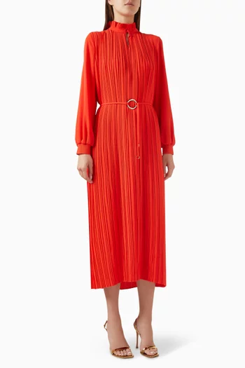 Belted Maxi Dress