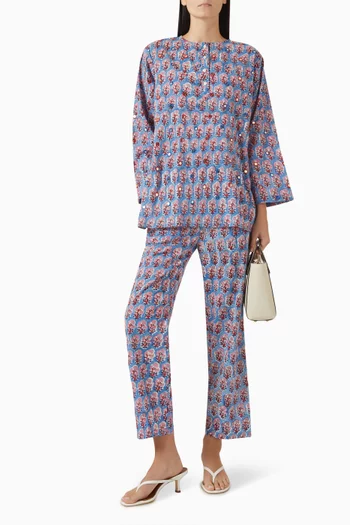 Aysha Mirror Top & Pants Set