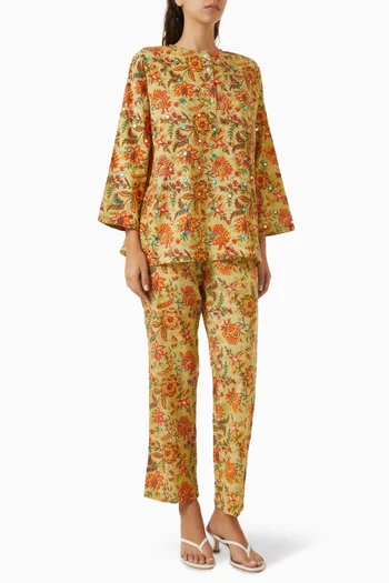 Aysha Mirror Top & Pants Set