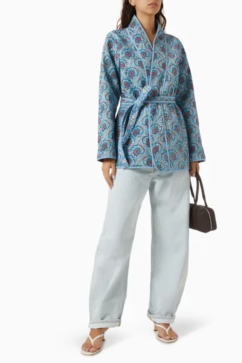 Shanti Belted Quilted Jacket