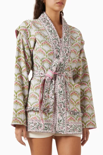 Shanti Belted Quilted Jacket