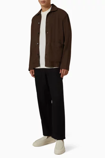 Overshirt in Cotton-blend