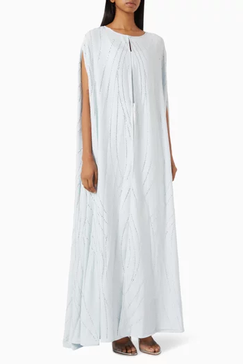 Rhinestone-embellished Cape