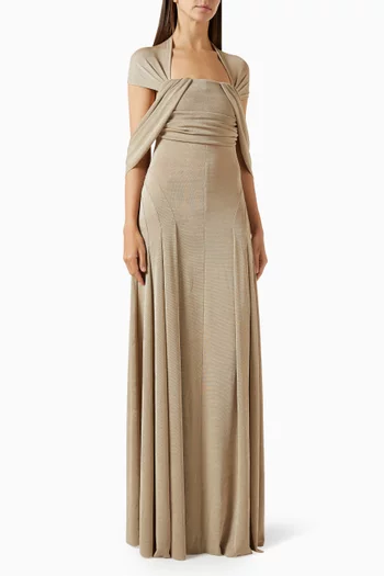 Linden Maxi Dress in Jersey