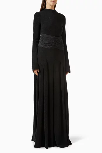 Delphi II Dress in Shimmer-jersey