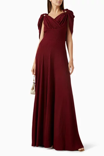 Lennox Dress in 3D Knit-jersey