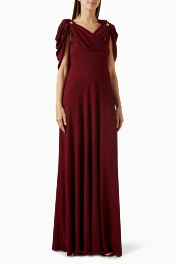 Lennox Dress in 3D Knit-jersey