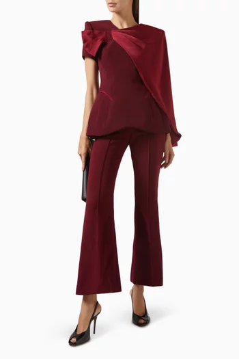 Masham Jacket in Crepe-satin