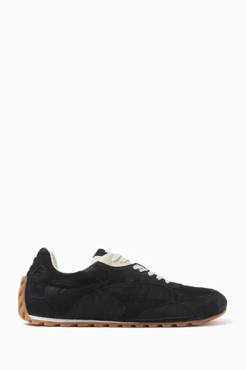 Orbit Flash Sneakers in Suede & Mesh