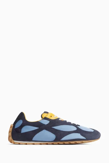 Orbit Flash Sneakers in Suede & Nylon