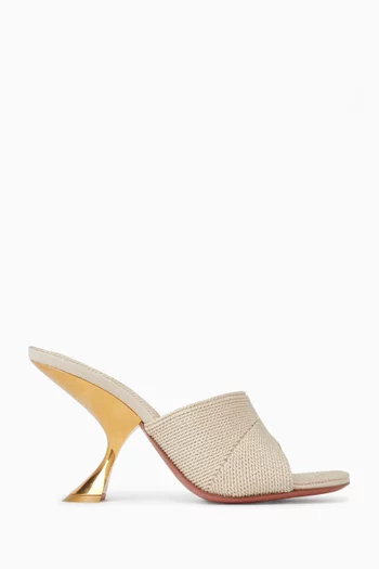 Taylor 90 Sandals in Woven-cotton