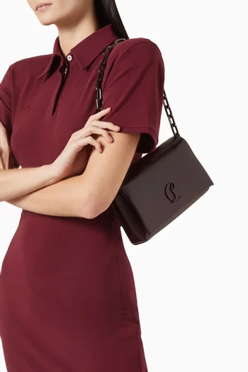 Small Loubi54 Shoulder Bag in Calf Leather