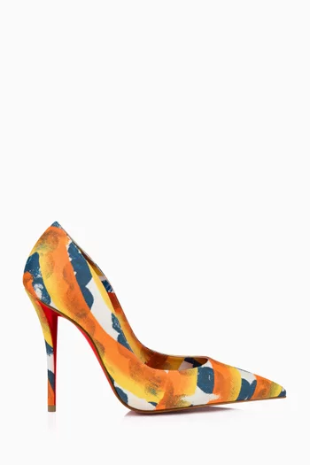 Miss Z 100 Pumps in Gaagal-coated Canvas