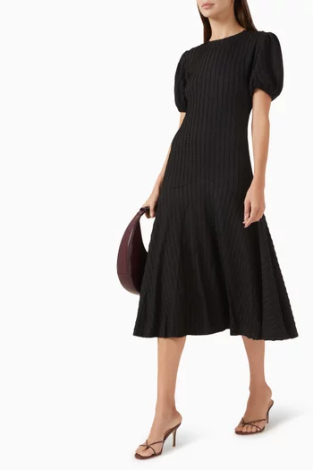 فستان أنياس متوسط الطول