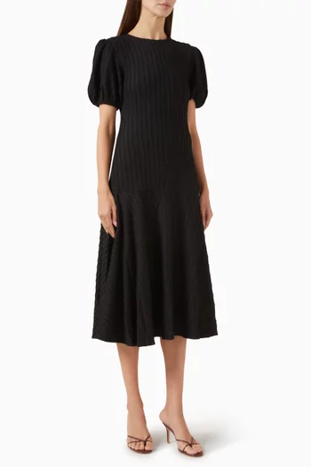 فستان أنياس متوسط الطول