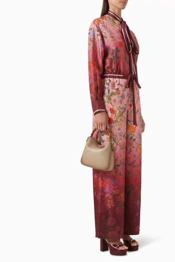 Small Diana Shoulder Bag in Leather