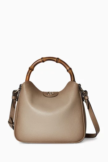 Small Diana Shoulder Bag in Leather