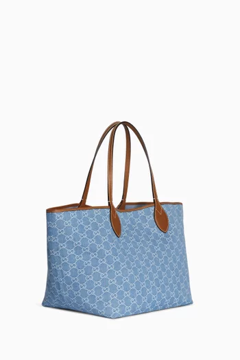 Totissima Large Tote Bag in GG Denim