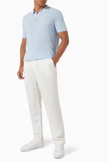 Athletic Pants in Linen