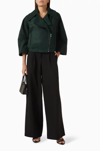 Boxy Biker Jacket