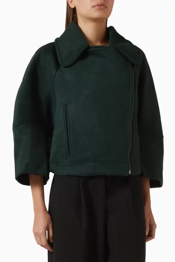 Boxy Biker Jacket