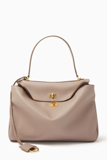 Medium Rodeo Handbag in Leather