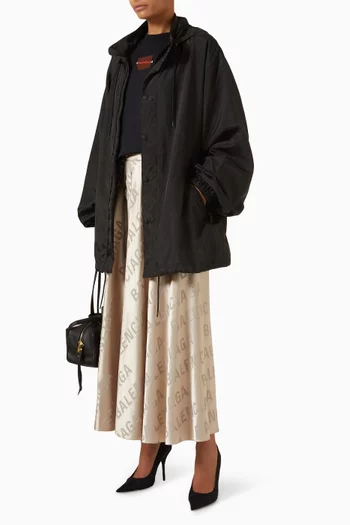 Nail Polish Oversized Windbreaker