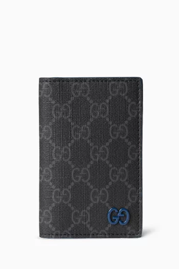Card Holder in GG Supreme Canvas