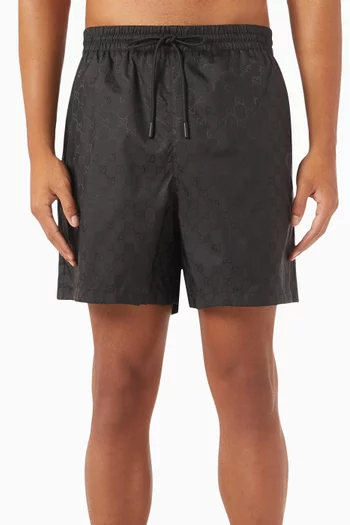 GG Swim Shorts in Nylon