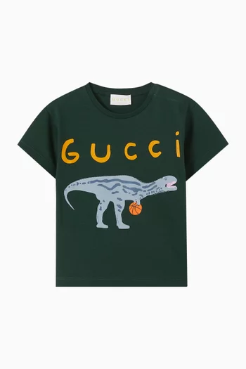 Graphic Logo T-shirt in Cotton