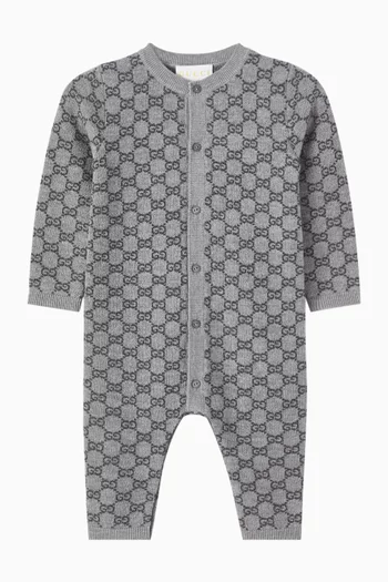 GG Pyjama in Wool-jacquard