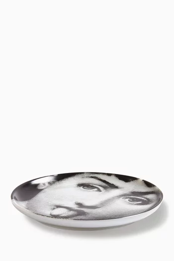 Tema e Variazioni N.82 Wall Plate in Porcelain