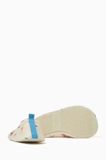 Printed UV Swim Shoes in Recycled Nylon