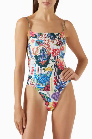 Kali Open-back One-piece Swimsuit