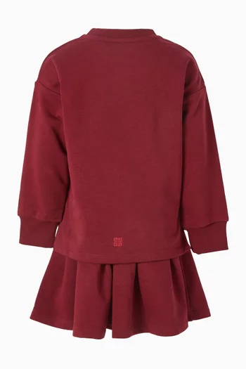 Logo Midi Dress