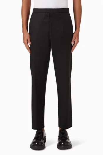 Tapered Pants in Twill