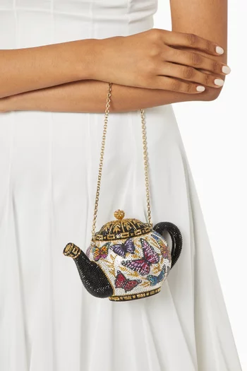 Teapot Ceylon Embellished Clutch